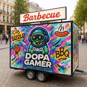 Fried Chicken Mobile Equipped Restaurant Bbq <b>Grill</b> Trailer Snack Food Truck with Full Kitchen - Product Image 3