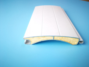 Foshan Ép Đùn Nhôm Hồ Sơ 77Mm <span class=keywords><strong>Pu</strong></span> Tạo Bọt Rolling <span class=keywords><strong>Shutter</strong></span> Nhôm Con Lăn Thanh - Product Image 2