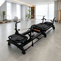 Machine de Pilates Mega Reformer Commerciale pour Entraînement Complet du Corps et Renforcement Musculaire, Équipement Professionnel pour Studio de Fitness OEM