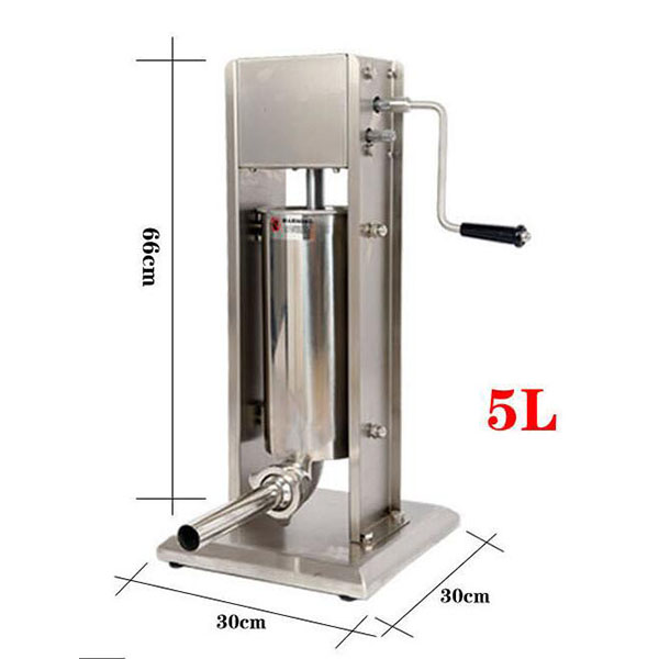 7 л Вертикальная Толстая машина для приготовления колбасы из нержавеющей стали