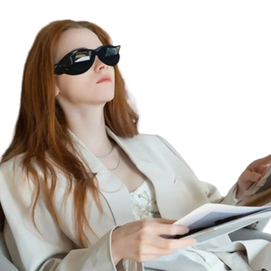 Venda quente Deitado Leitura Assistindo TV 90 Graus <span class=keywords><strong>Horizontal</strong></span> Eyepatch Leitores De Vidro Prisma Óculos Preguiçoso Óculos - Product Image 3