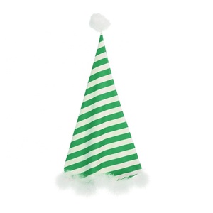 Vestido de Navidad con Diseño de Bastón de Caramelo para Niñas, para Baile de Jazz, Espectáculo, Actuación, con Gorro de Santa Claus, Conjunto de Disfraz, Talla Personalizada - Product Image 4
