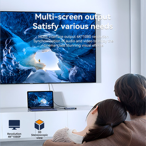 Loại C HUB tw13a 13 trong 1 <span class=keywords><strong>USB</strong></span> C HUB PD 100W dp 4K12 0Hz/8k30hz HD-<span class=keywords><strong>M</strong></span> * 2i â<span class=keywords><strong>m</strong></span> thanh VGA rj451000m USB3.0 * 3 SD/TF Loại C data3.0 - Product Image 4