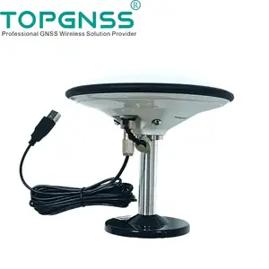 Topgnss Bluetooth Usb Ontvanger Antenne Module Rtk Rover Gnss Gps Glonass Galileo RTCM3.3 NMEA0183 Kabel 3Meter TOP168