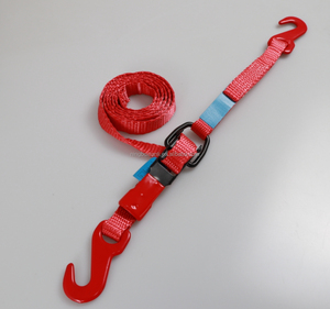 באיכות גבוהה 1 אינץ 2t מטען lashing רצועה Ratchet עם סירת קרוון סירה שטוחים רצועה לקשור רצועה
