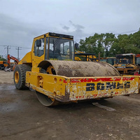 Rouleau compresseur BW225D-3 Bomag, rouleau compacteur b225 pour machine de construction routière allemande, rouleau à tambour unique de 25 tonnes
