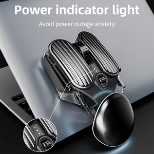 EWEADN Q3 Mini USB fare dilsiz anahtar çift mod sağ yönlendirme 2.4GHz kablosuz oyun ofis kullanımı uyumlu PC dizüstü - Product Image 2