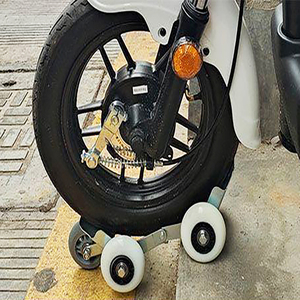 อุปกรณ์ลากจูงรถจักรยานยนต์ไฟฟ้า ตัวช่วยดันยางรั่วสำหรับมอเตอร์ไซค์ ชุดช่วยเหลือฉุกเฉินสำหรับรถสามล้อ ชุดลากจูงฉุกเฉิน อุปกรณ์ช่วยขับขี่ เหล็ก OEM - Product Image 6