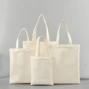 Sac fourre-tout en coton durable à longue poignée pour les courses, le rangement, le bureau, les voyages, les errands et le transport quotidien en provenance d'Inde - Product Image 1