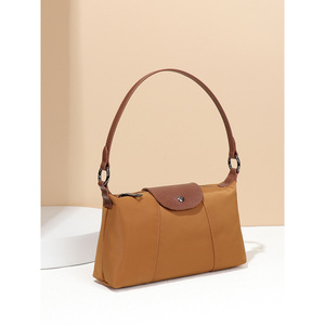 Luxury Designer Women's Vegan Pu Soft Nylon Tote Shoulder Handbag Daily Sling <b>Bag</b> - Product Image 3