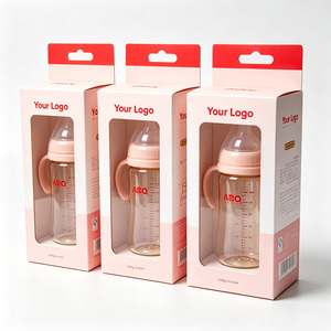 Caja de Papel Rígida Personalizada para Biberones con Ventana Transparente de PVC, Impresión a Cuatro Colores para Cajas de Regalo para Biberones - Product Image 2