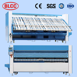Machine à repasser et à plier automatique industrielle en acier inoxydable électrique <span class=keywords><strong>de</strong></span> 3000 mm pour vêtements, serviettes, draps <span class=keywords><strong>de</strong></span> <span class=keywords><strong>lit</strong></span> à l'hôtel - Product Image 1