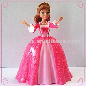 Oem & ODM Nhựa Công Chúa hành động hình tùy chỉnh nhựa đồ chơi nhà sản xuất phim hoạt hình hình sản xuất tại Trung Quốc nhà máy - Product Image 4