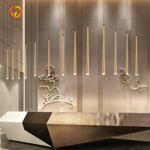 Lámparas Colgantes LED Cilíndricas para Isla de Cocina, Decoración para Comedor, Barra de Bar, Lámpara de Aluminio de 5W, Gran Venta - Product Image 2