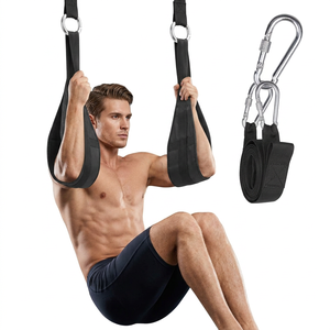 Saar Industries Adjustable Cotton & Polyester Anti-Slip Abdominal Straps for Unisex Gym <b>Strength</b> <b>Training</b> Customized Packing - Product Image 1