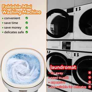 16-liter <strong>Mini</strong> <strong>Portable</strong> Folding <strong>Washing</strong> <strong>Machine</strong> Spin-Dryer Large Capacity Small Compact Laundry <strong>Machine</strong> - Product Image 6