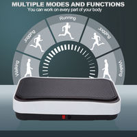Hochwertige Vibrationsplatte Trainingsgerät ABS-Material Elektromagnetische Fitness-Vibrationsplatte für den Heimgebrauch