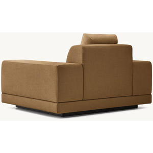 <span class=keywords><strong>Popular</strong></span> moderno Hotel sofá individual personalizado terciopelo algodón Lino muebles ocio sala de estar sillas con reposabrazos ancho - Product Image 2