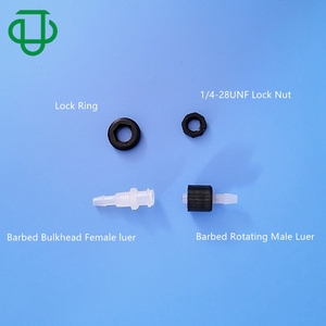 7 màu sắc nhựa 1/4-28unf Bảng điều khiển gắn vách ngăn phù hợp bảng điều khiển gắn khóa NUT màu mã hóa vòng khóa - Product Image 4