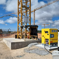 Système de stockage d'énergie à charge rapide Atlas Copco ZBC 500-250, recharge en 0,5 heure pour les chantiers