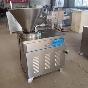 large capacity vacuum sausage filling machine vacuum stuffer for meat processing sausage filler