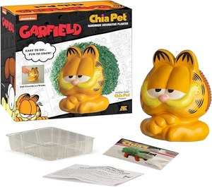 <span class=keywords><strong>Garfield</strong></span> per animali domestici Chia con pacchetto di piante, piantatrice in ceramica decorativa, facile da fare e divertente da coltivare, regalo di novità - Product Image 4