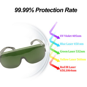 CE EN207 Ansi Z87 IR Radiation OD5 OD7 755nm 808nm 1064nm <strong>Ipl</strong> Hair Removal Eye Protective Operator Laser Safety <strong>Glasses</strong> - Product Image 4