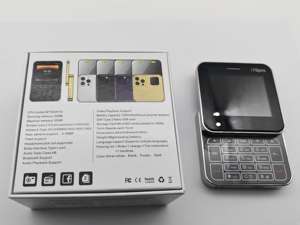 Nouveau modèle I19 : Mini téléphone portable rotatif, petit format, tactile, double SIM, fonction Magic Voice, synchronisation musicale, lampe torche, Type-C, mini téléphone rotatif - Product Image 5