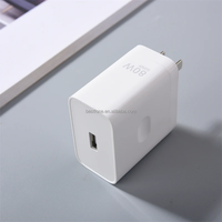 Pour Oppo SuperVooc 80W Chargeur Rapide 80W Adaptateur USB Prise EU/US Câble USB Type C Pour OPPO Find X7 X6 X5 X3 Pro Reno 8 9 10 11 Pro