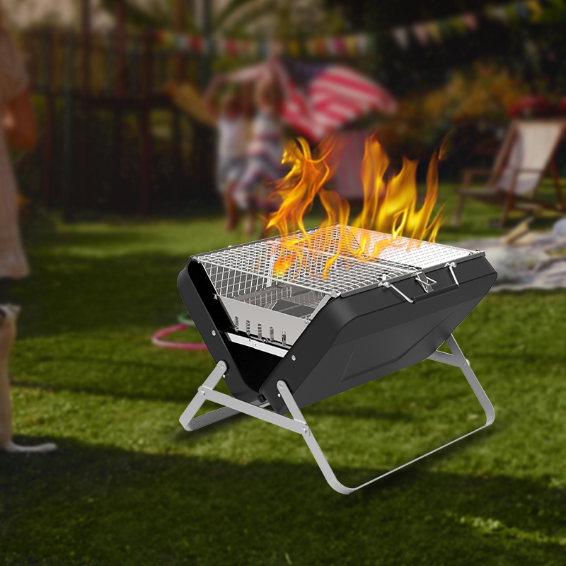 ポータブルバーベキューグリル 30cm BBQ コンパクト
