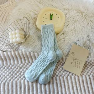 Kaus kaki Bulu Domba Super lembut wanita, Kaos Kaki bulu halus hangat musim dingin grosir - Product Image 6