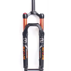 BUCKLOS MTB Bike Fork 27.5/29インチTravel 120ミリメートルAir Suspension Forks Disc Brake Rebound Adjustment Bicycle Fork