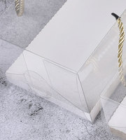 Contenants en plastique transparents de luxe jetables pour macarons, pains, gâteaux roulés et cupcakes – Emballages pour cupcakes