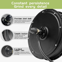 Kit de conversion de moteur de moyeu pour vélo électrique MTX39 avec accélérateur et clés, 60-100 km/h, 48V, 52V, 60V, 72V, 2000W, 3000W, 5000W