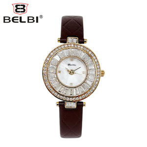Nuevo Reloj Elegante de Alta Calidad para Niñas - Reloj de Cuarzo con Correa de Cuero con Incrustaciones de Diamantes de Lujo - Product Image 3