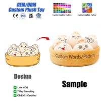 Aangepaste Squishy Dumpling Speelgoed Schattige Squishy Pluche Speelgoedjes Stressverlichtende Speelgoedjes Langzaam Opkomende Squishy Speelgoedjes Groothandel Emotionele Speelgoedjes