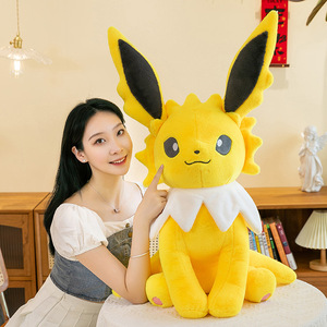 Juguetes de Peluche al por Mayor de Jol <span class=keywords><strong>Teon</strong></span> Vaporeon en Posición Sentada, Muñecos de Peluche de la Evolución de Eevee, Peluches para Niños - Product Image 4