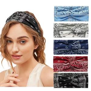 Alta calidad estilo étnico nacional apretado mano banda Floral impreso musulmán Hijab turbante gorra para adultos transpirable cuatro estaciones - Product Image 1