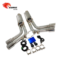 Système d'échappement haute performance Valvetronic en acier inoxydable 304 pour Mercedes-Benz AMG G63 G500 G550 Classe G W463A W464 2018+