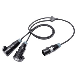 Cable de Alimentación para Escenario, Divisor DMX de 300V, Conector Impermeable para Equipos de Iluminación y Audio - Product Image 5