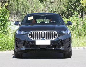 Para <span class=keywords><strong>BMW</strong></span> <span class=keywords><strong>X6</strong></span> G06 LCI <span class=keywords><strong>M</strong></span> Sport 2023-2024 fibra de carbono seca brillante parachoques delantero Spoiler labio Kit ABS Auto parachoques escape coche actualización - Product Image 6