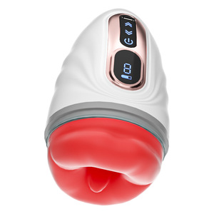 Vibrierender Männlicher Masturbator mit Heizfunktion, Penispumpe, Selbststimulationsbecher, Erwachsenenspielzeug - Product Image 6