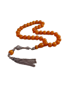 Creative Art Zone Faturan Rosario Religioso Tasbih CAZ-0801 100% Resina Ecológica de Alta Calidad Hecho a Mano para el Hogar 45 Cuentas - Product Image 1