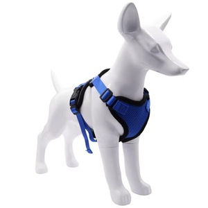 Reflective Mesh <b>Pet</b> Dog <b>Harness</b> Leash Set Comfort Adjustable No Pull Dog Vest For Daily Walking - Product Image 1
