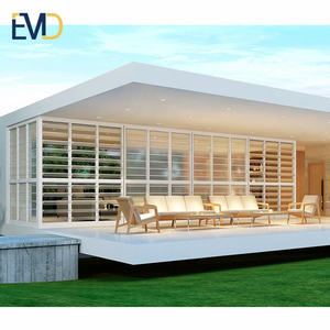 Ventana de Vidrio con Persianas Verticales Ajustables, Precio de Fábrica - Product Image 3