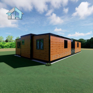 40ft mở rộng nhà CONTAINER nhà di động với 3 phòng ngủ để sử dụng ngoài trời hoặc khách sạn vật liệu thép bền - Product Image 3