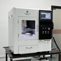 Machine de fraisage CNC 5 axes de bureau robuste YB168 pour la gravure de bijoux, d'or, d'argent, de métaux précieux, de bagues, de bracelets, de bricolage
