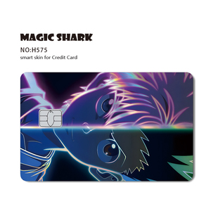 All'ingrosso impermeabile rimovibile molteplici disegni personalizzati adesivi per carte di credito olografici lucidi - Product Image 5