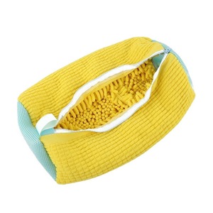 <b>Shoe</b> Washing <b>Machine</b> Bag for All <b>Shoe</b> Types-Yellow with Blue Zipper,Ideal for Sneakers and Casual <b>Shoes</b> Wash Bag - Product Image 2