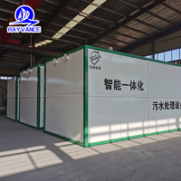 Solusi Air Limbah Pertanian - Sistem Pompa Motor PLC Kontainer Pengolahan Limbah MBR Prefabrikasi Merek Holy Shield Tanpa Pekerjaan Sipil